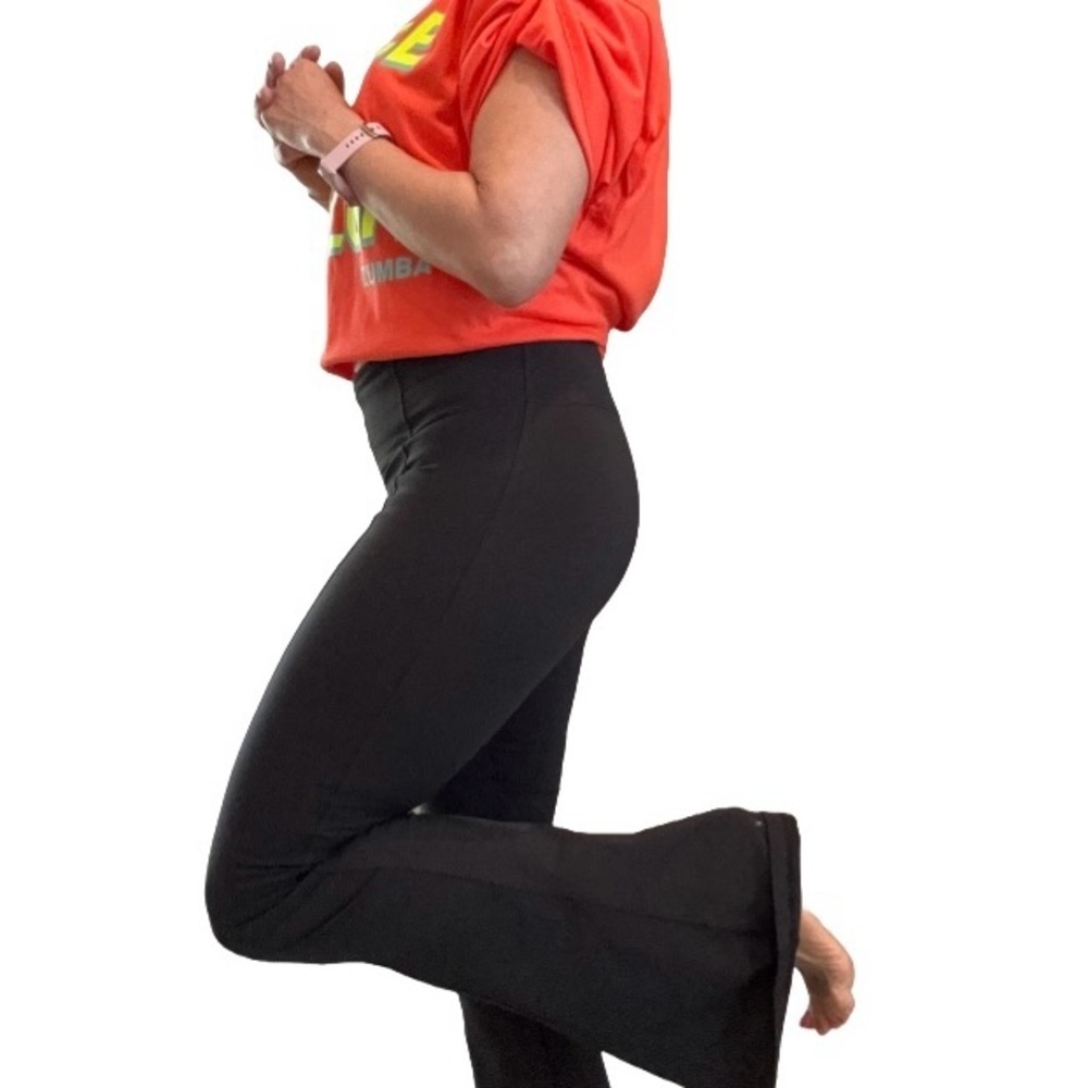 DYI Define Your Inspiration Black Flare Leggings - Picture 5 of 5